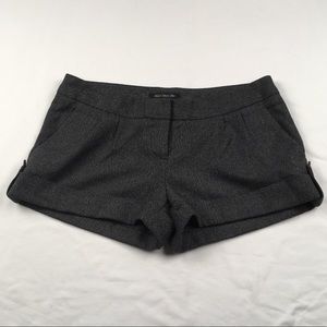 Heart Moon Star Metallic Dark Gray Shorty Shorts Women’s Size 6
